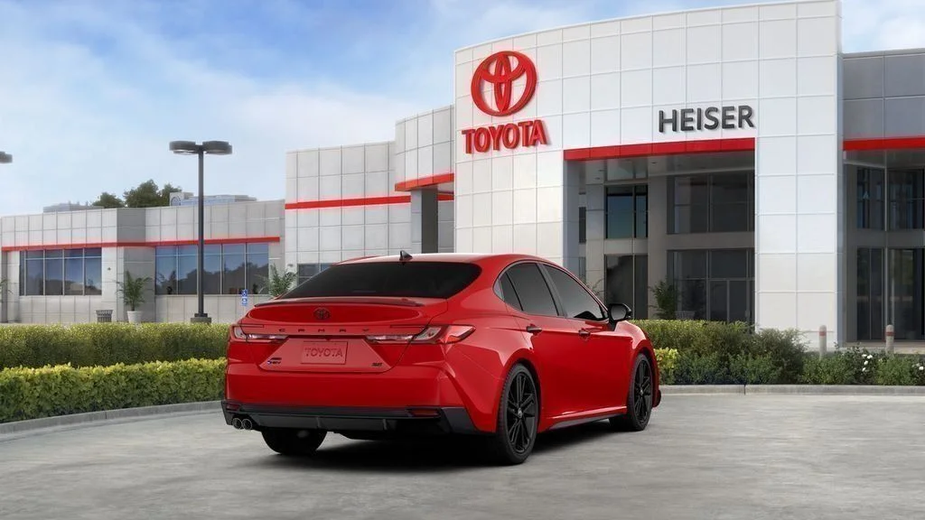 New 2026 Red Toyota SE Nightshade image 11
