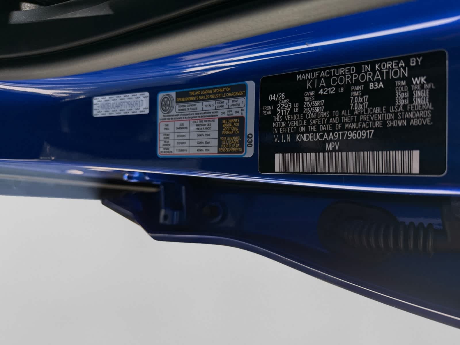 New 2026 Neptune Blue Kia S image 25