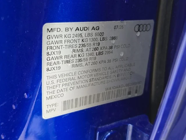 Used 2025 Blue Audi 2.0T Premium image 39