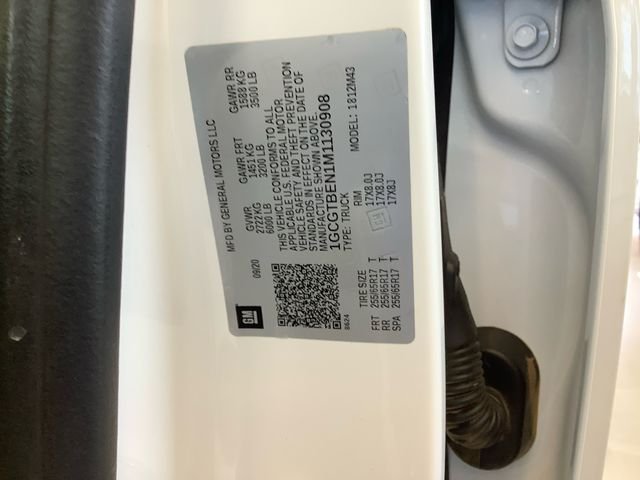 Used 2021 White Chevrolet Work Truck image 19