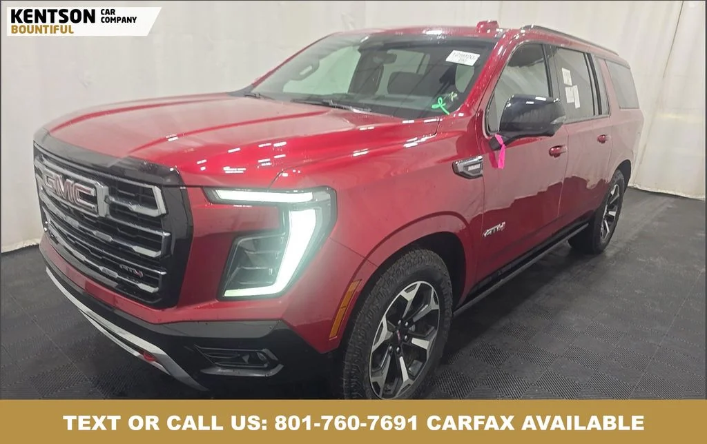 Used 2026 Red GMC AT4 image 1