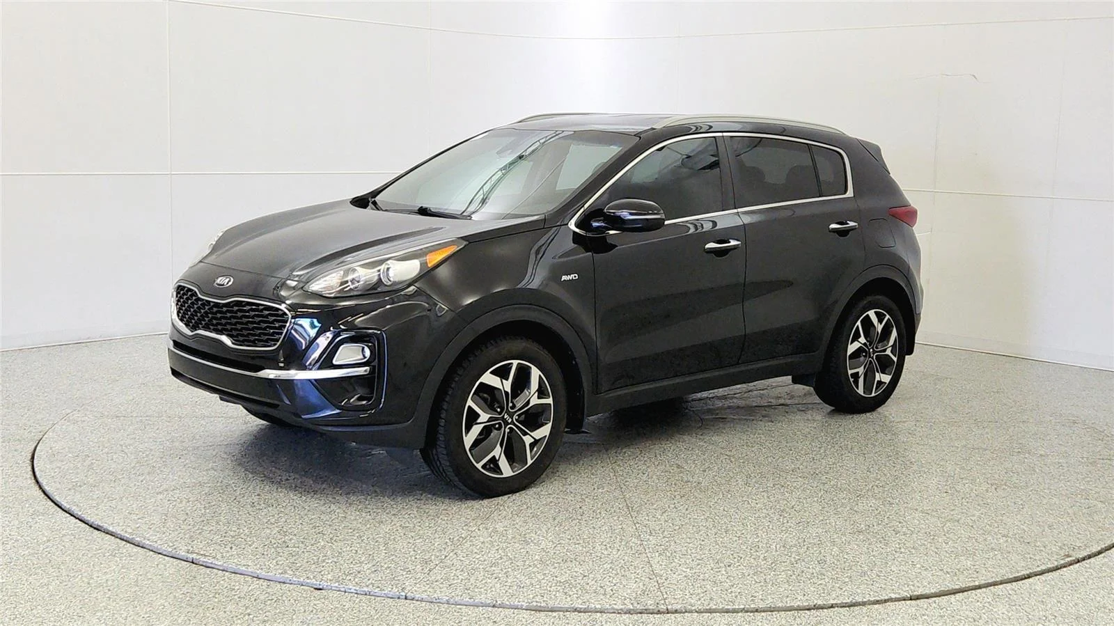 Used 2021 Black Cherry Kia EX image 3