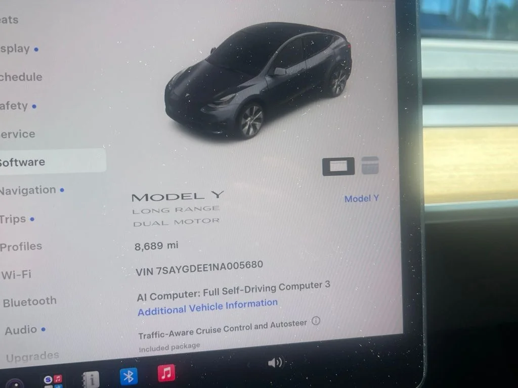Used 2022 Tesla Model Y Long Range with VIN 7SAYGDEE1NA005680 for sale in Margate, FL