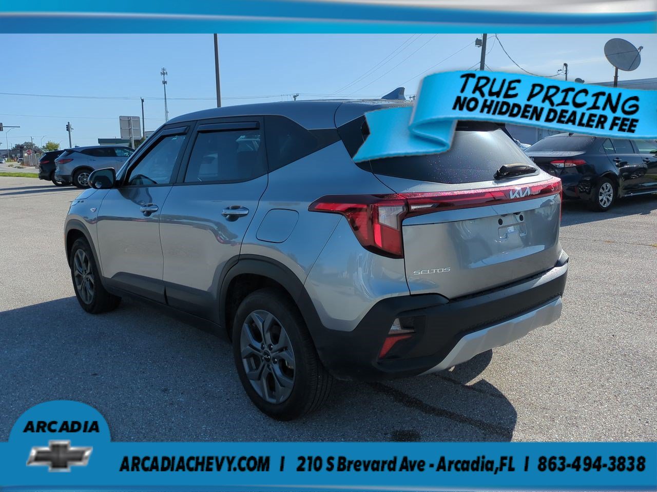 Used 2024 Steel Gray Kia LX image 6