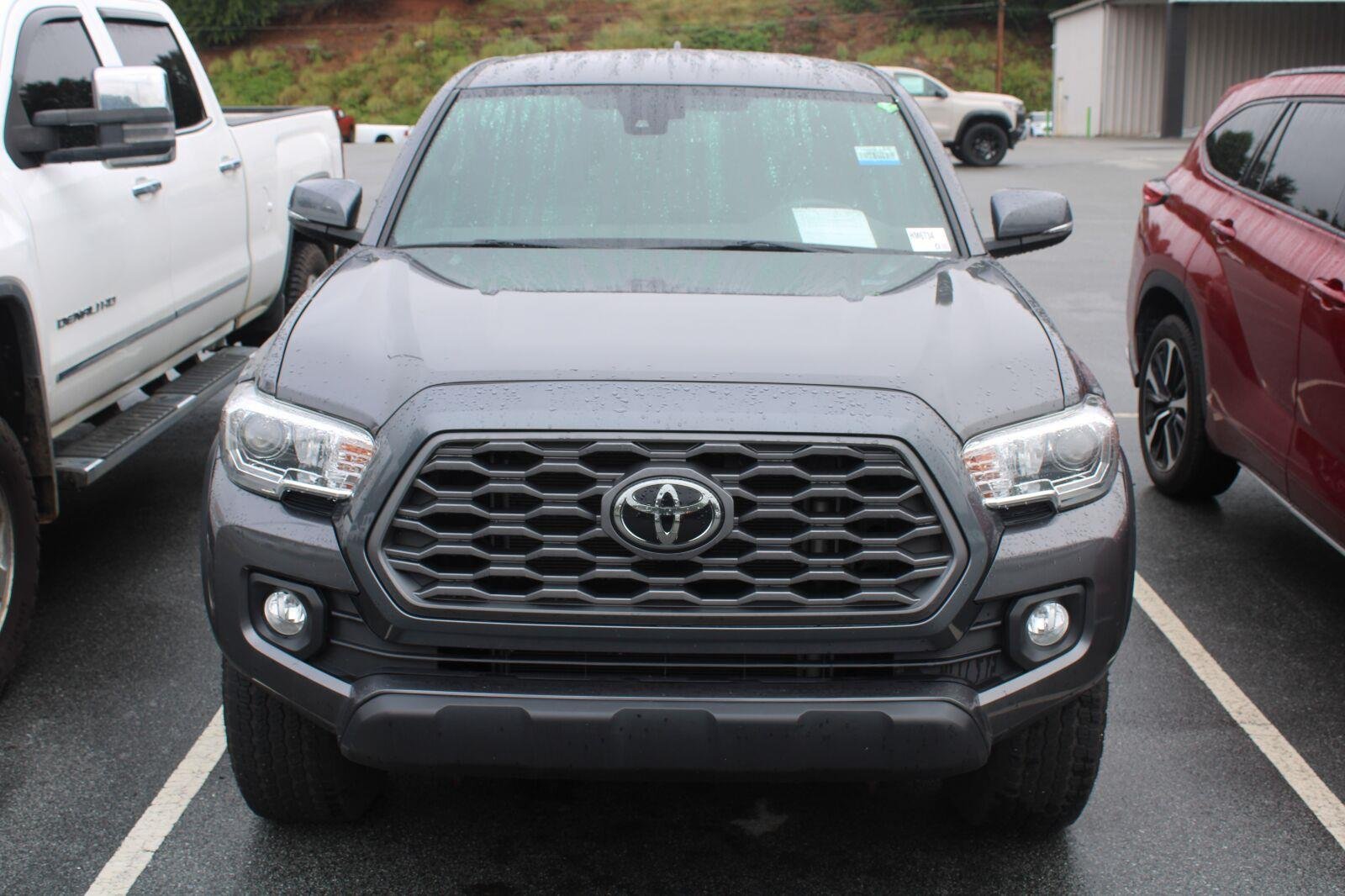 Used 2021 Magnetic Gray Metallic Toyota TRD Off-Road image 2