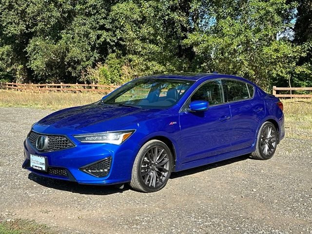 Used 2021 Apex Blue Pearl Acura Premium and A-SPEC Packages image 4