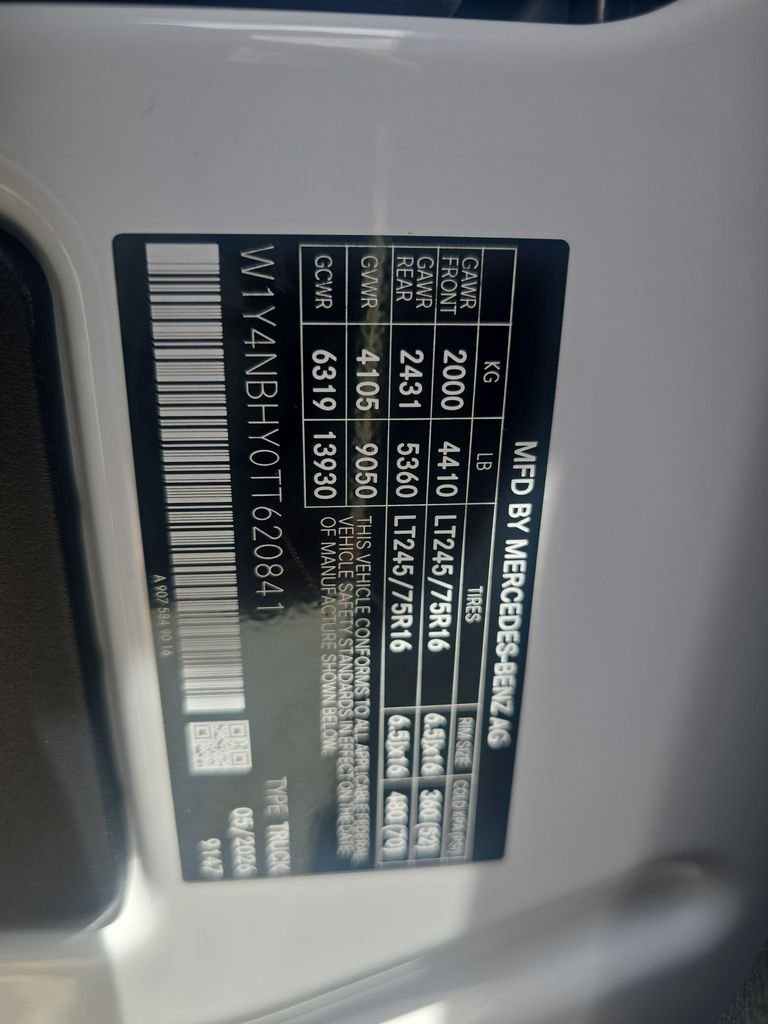 New 2026 Arctic White Mercedes-Benz Cargo 144 WB image 28