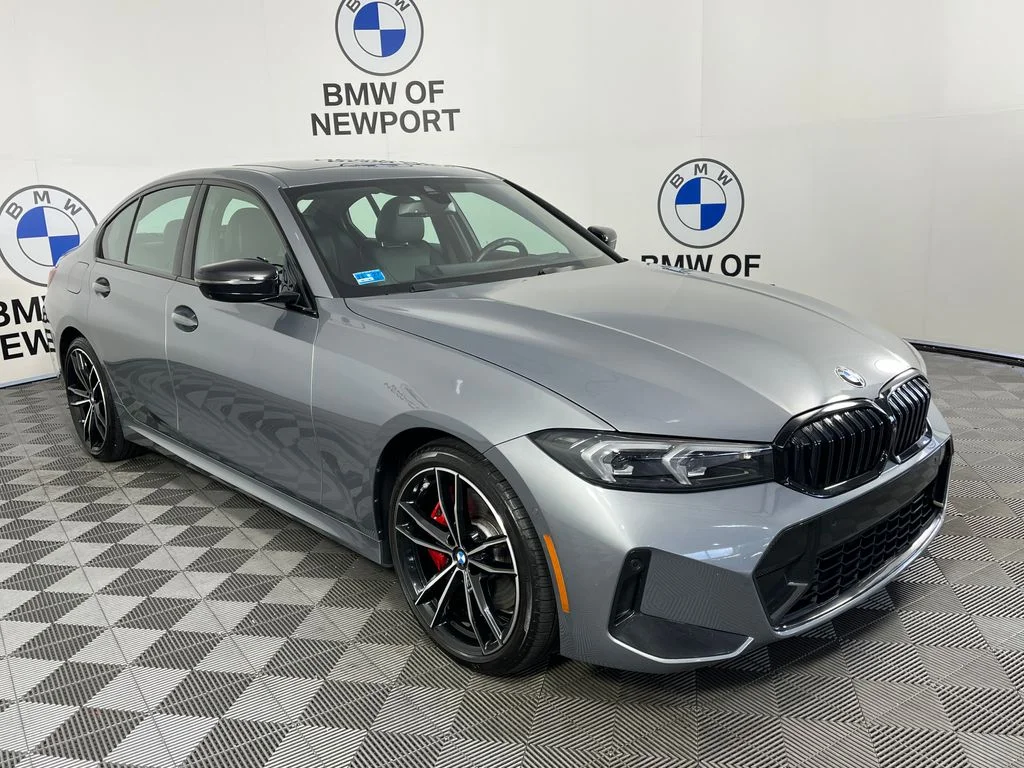 Certified Used 2023 Skyscraper Grey Metallic BMW 330i xDrive image 1