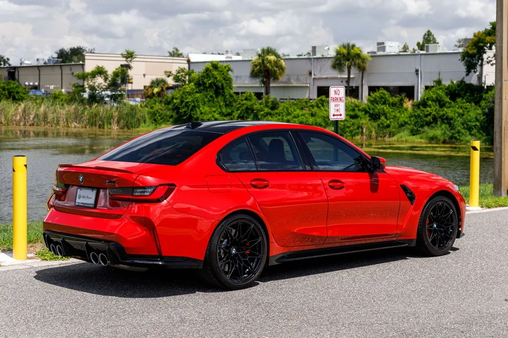 Used 2024 Red BMW Competition image 3