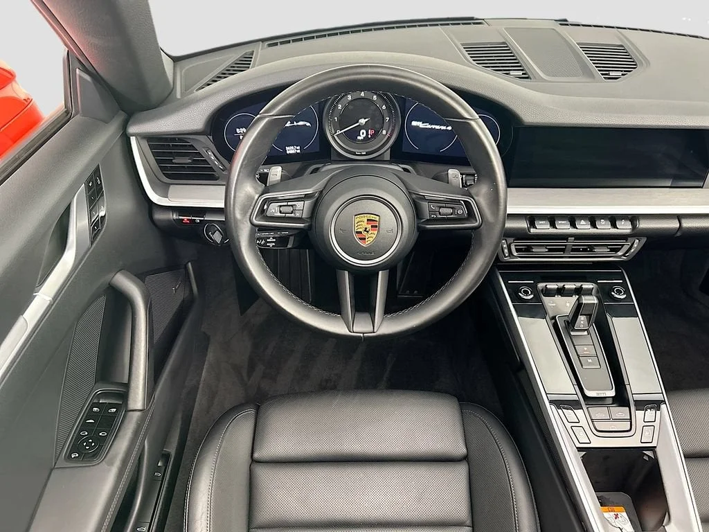 Used 2021 Lava Orange Porsche Carrera image 18