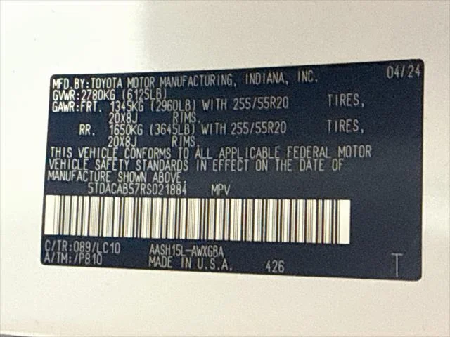 Certified Used 2024 WIND CHILL PEARL Toyota  image 31