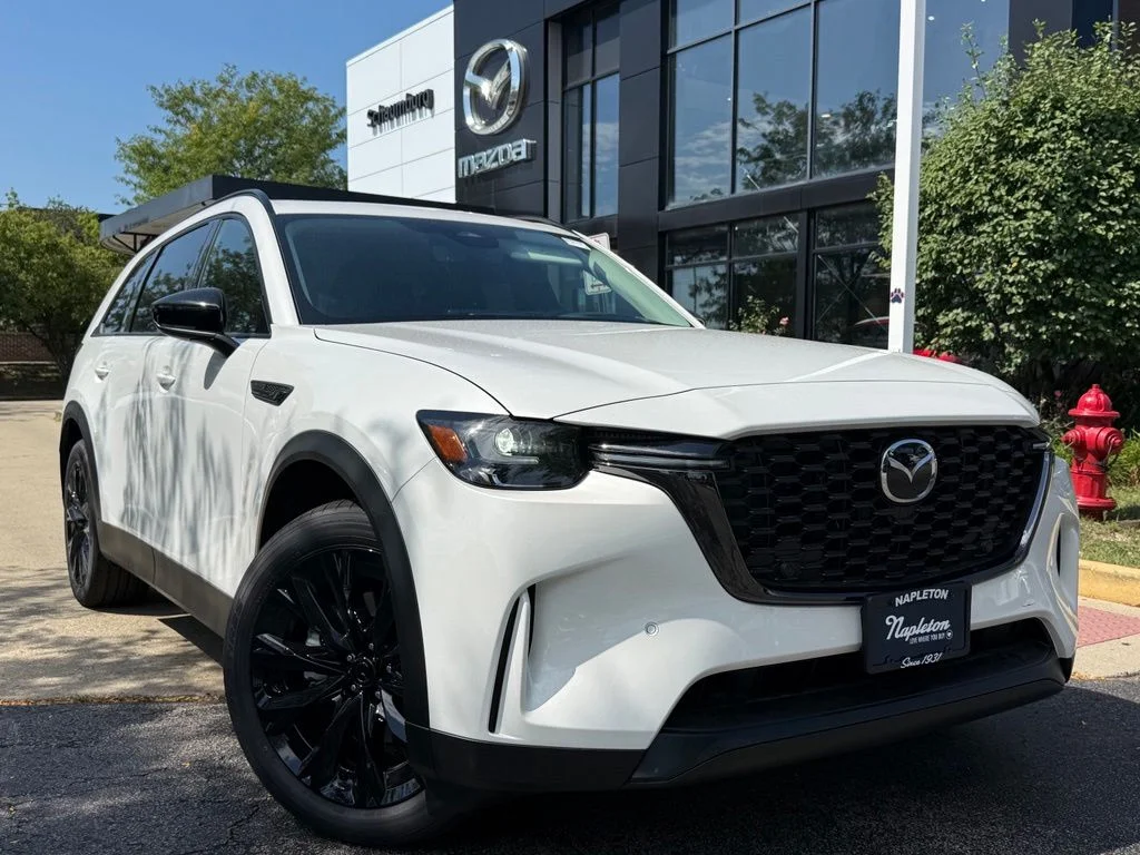 New 2026 Rhodium White Premium Mazda 3.3 Turbo Premium Sport AWD image 1