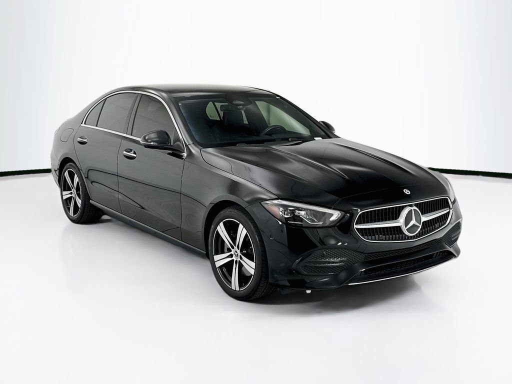 Certified Used 2025 Black Mercedes-Benz C 300 image 3