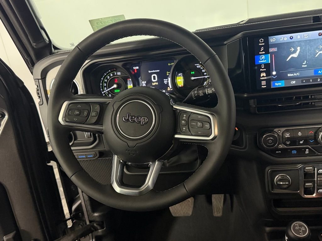 Certified Used 2025 Gray Jeep Sahara 4xe image 15