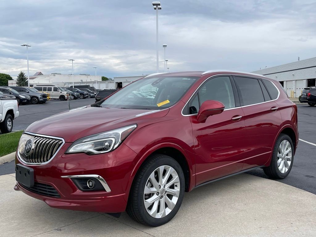 Used 2017 Chili Red Metallic Buick Premium II image 3