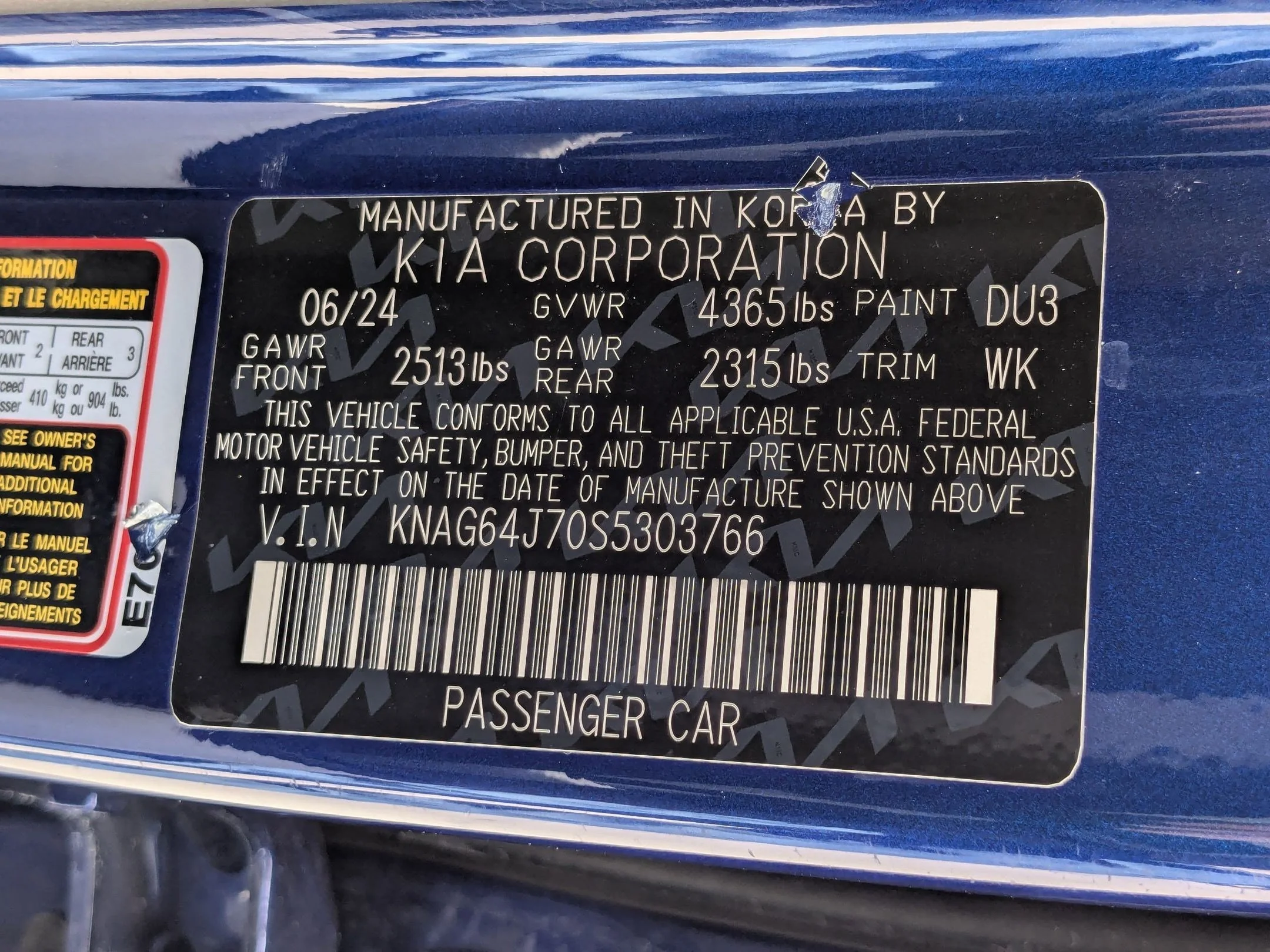 Used 2025 Yacht Blue Kia GT-Line image 32