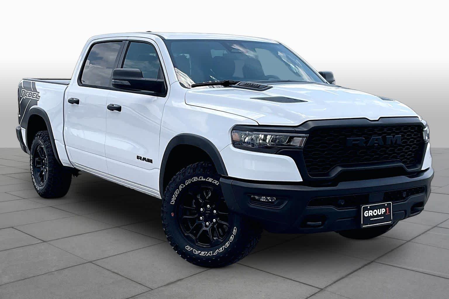 Used 2026 Bright White Clearcoat Ram Rebel image 3