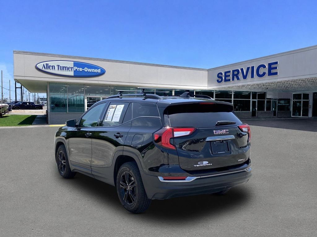 Used 2023 Ebony Twilight Metallic GMC AT4 image 6
