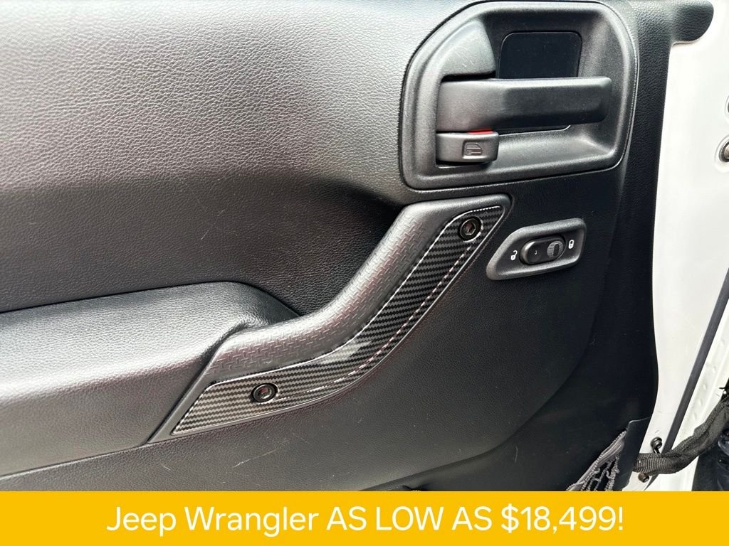 Used 2016 White Jeep Unlimited Sport image 29