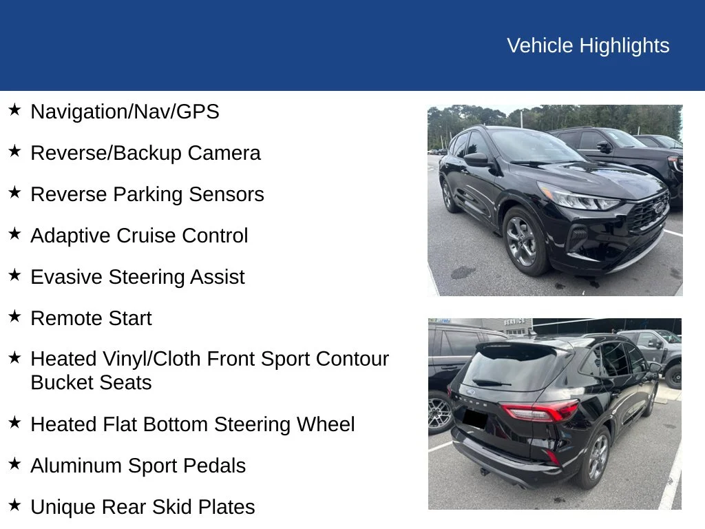 Used 2023 Agate Black Metallic Ford ST-Line image 5