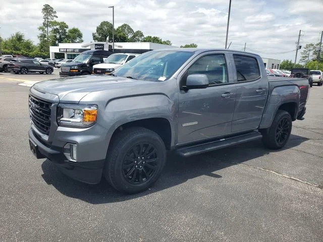 Used 2022 Satin Steel Metallic GMC Elevation image 2