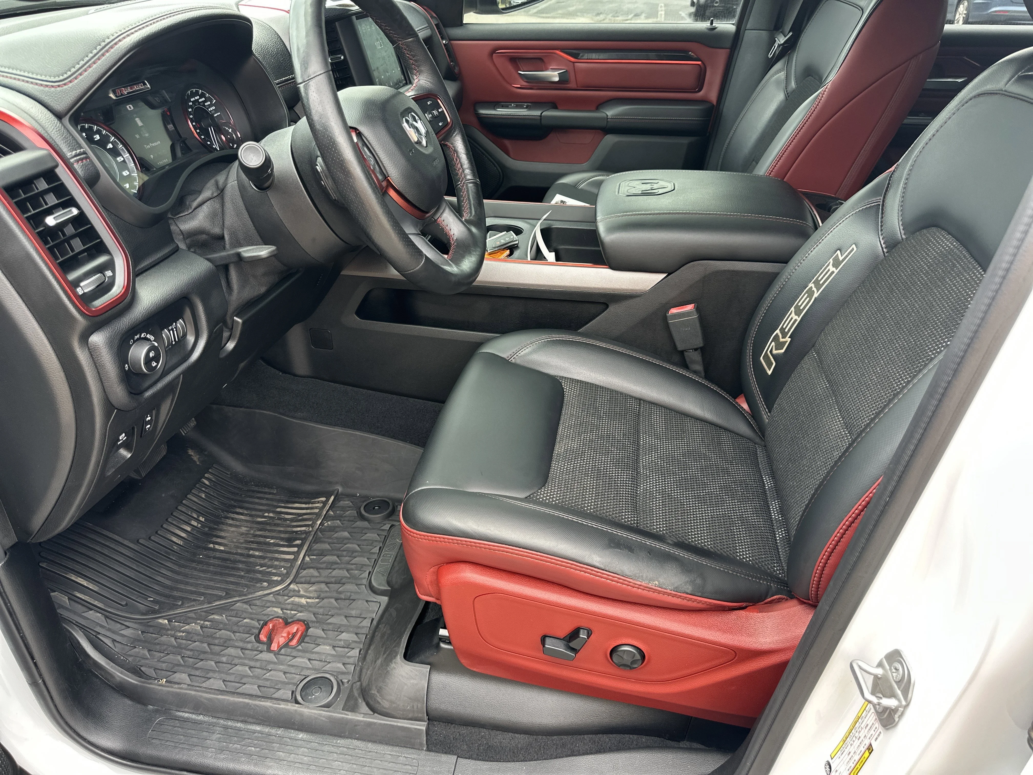 Used 2019 Bright White Clear Coat Ram Rebel image 9