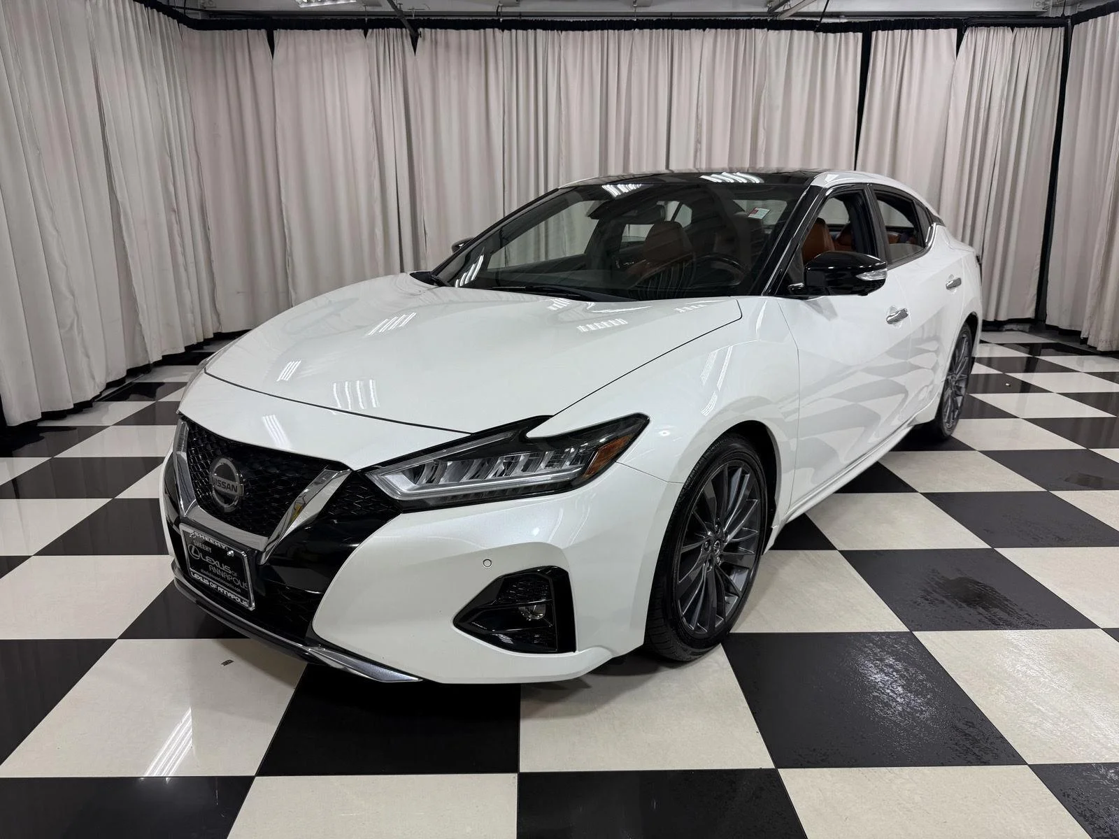 Used 2019 Pearl White Tricoat Nissan Platinum image 3