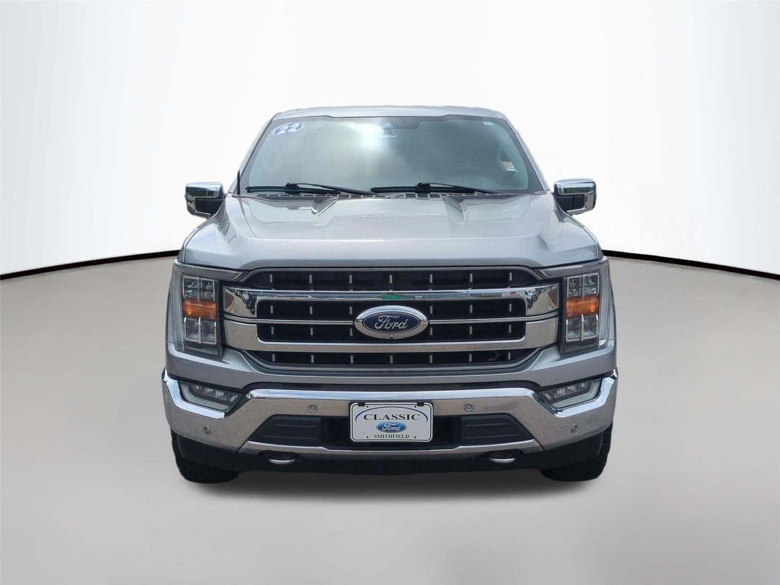 Used 2022 Iconic Silver Metallic Ford LARIAT image 8
