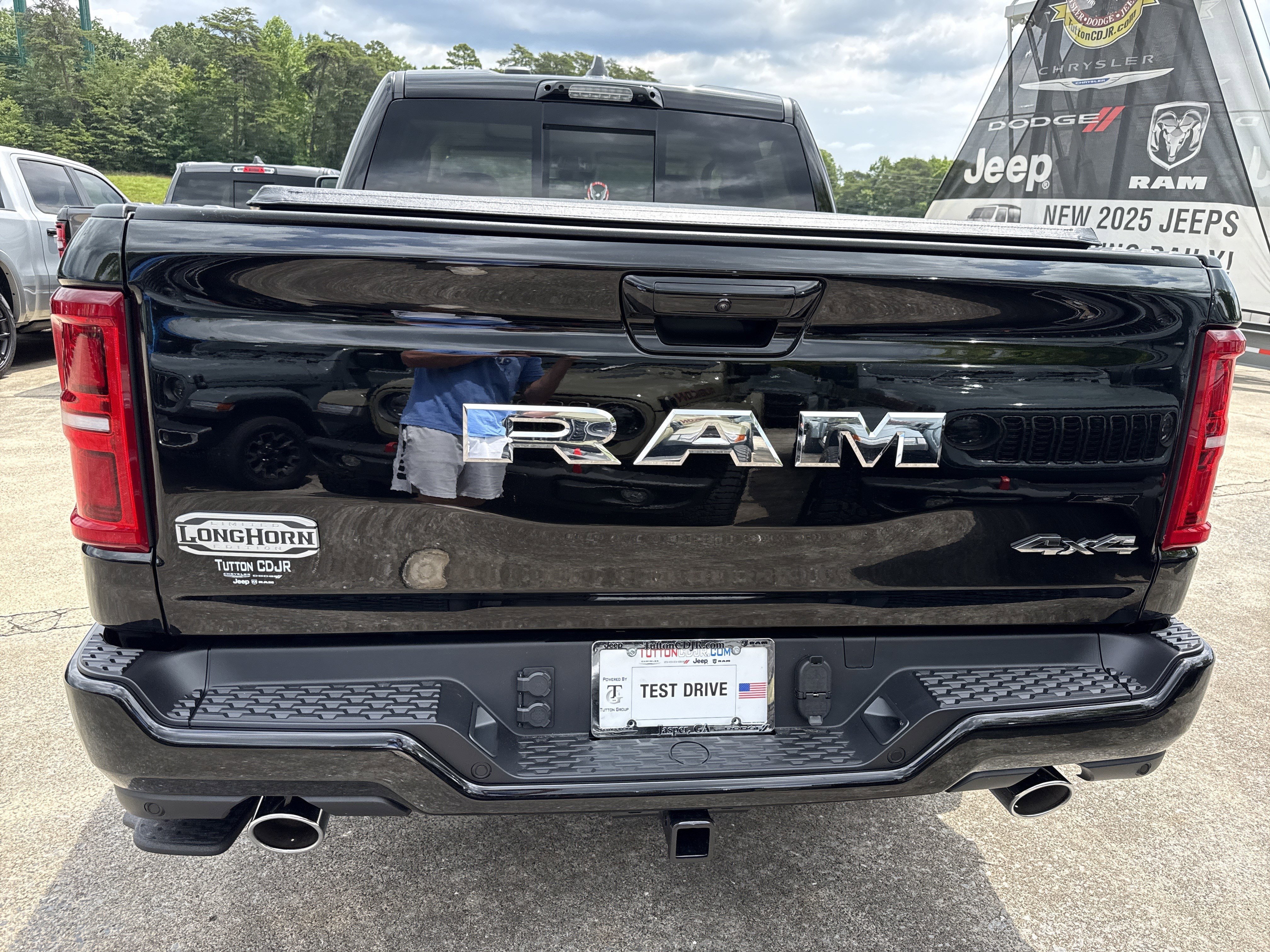 New 2026 Diamond Black Crystal Pearlcoat RAM Longhorn image 6