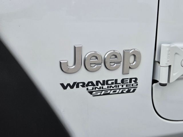 Certified Used 2019 White Jeep Unlimited Sport S image 10