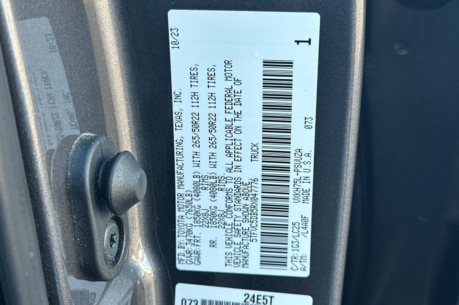 Used 2024 Magnetic Gray Metallic Toyota Capstone Hybrid image 28