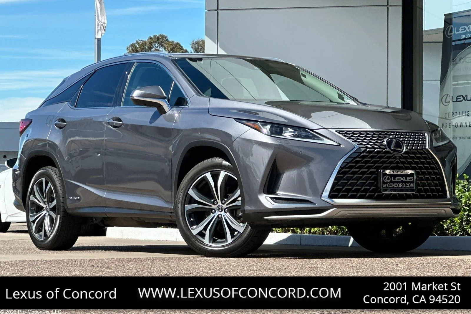 Used 2021 Gray Pearl Lexus 450h image 1