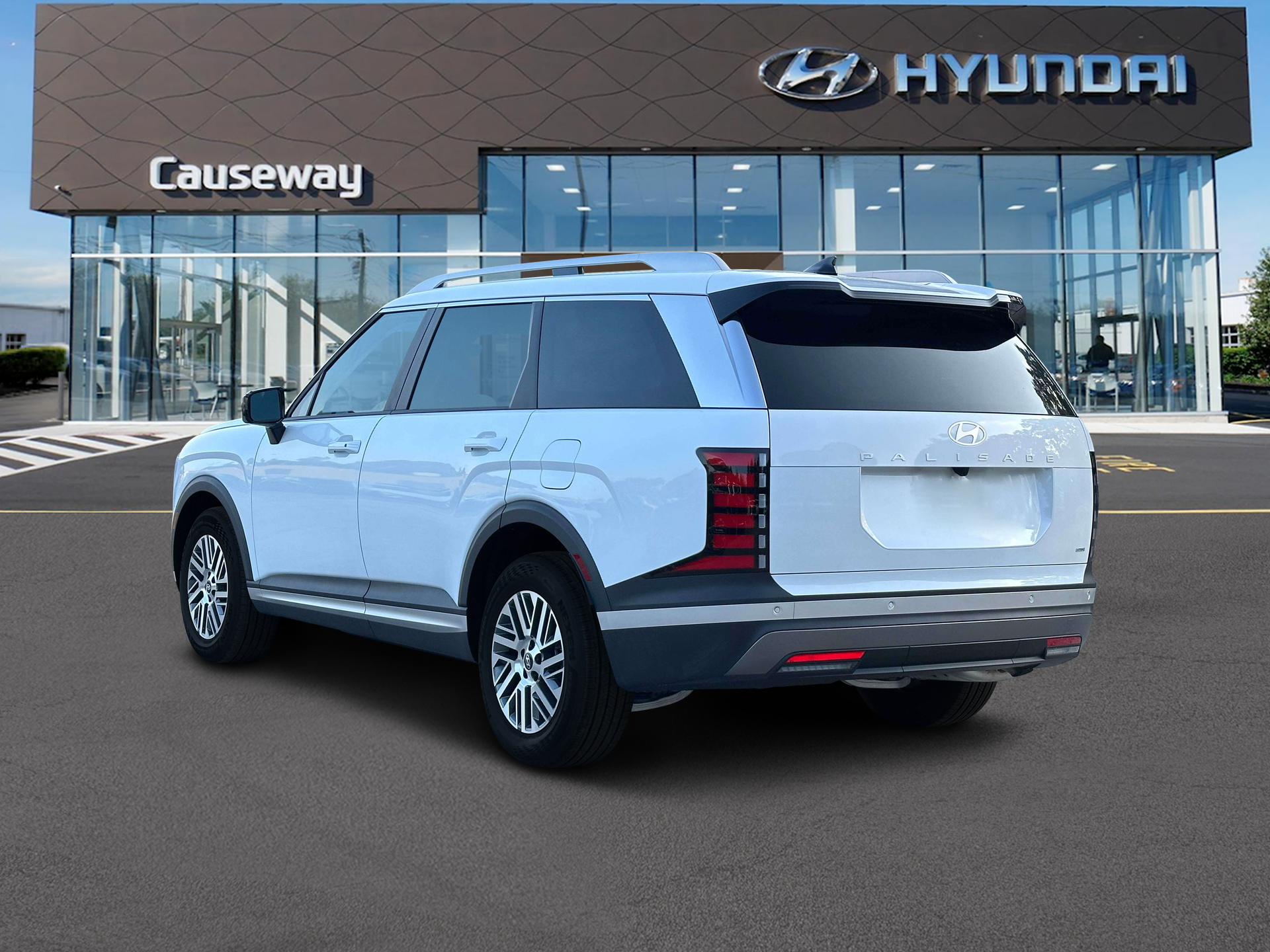 New 2027 White Hyundai SEL AWD image 5