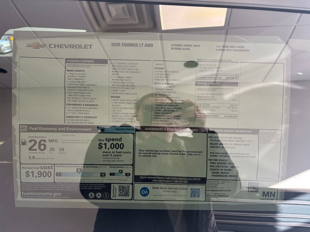 2026 Chevrolet Equinox LT - Photo 29