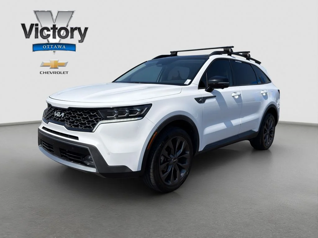 Used 2022 Kia Sorento X-Line SX Prestige with VIN 5XYRKDLF8NG147371 for sale in Kansas City