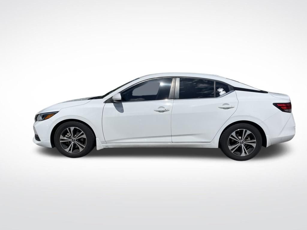 Used 2021 White Nissan SV image 8