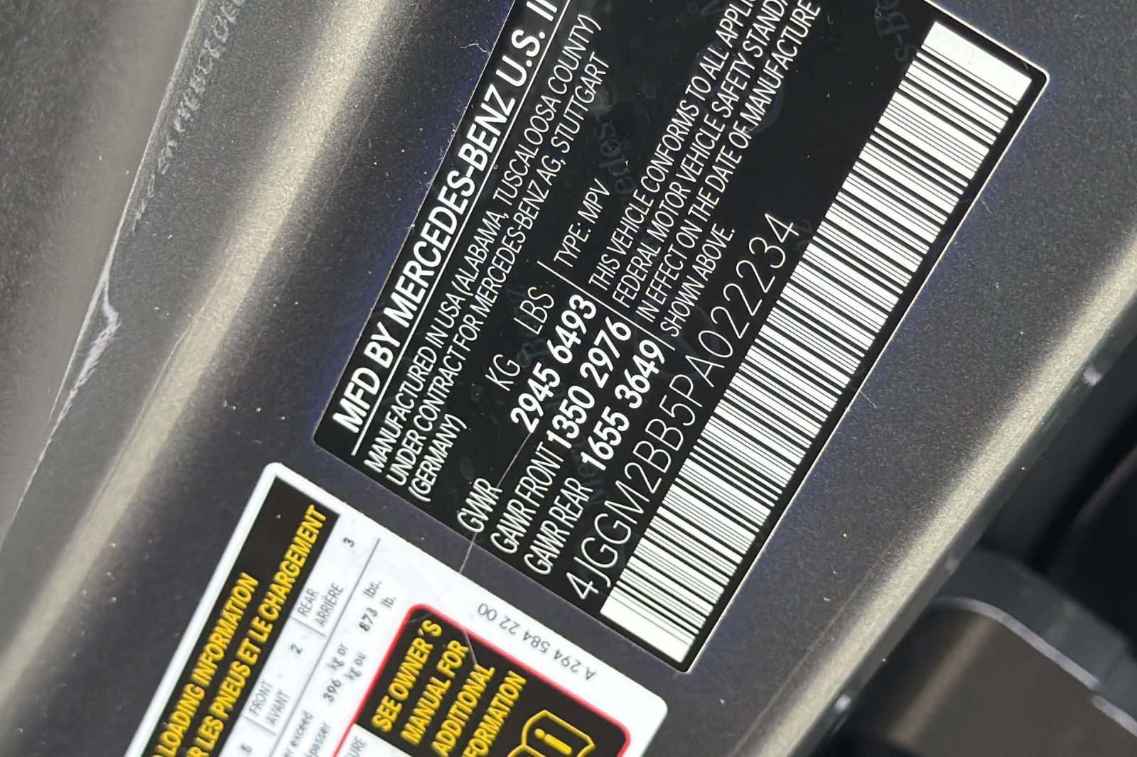 Certified Used 2023 Gray Mercedes-Benz 350+ SUV image 39