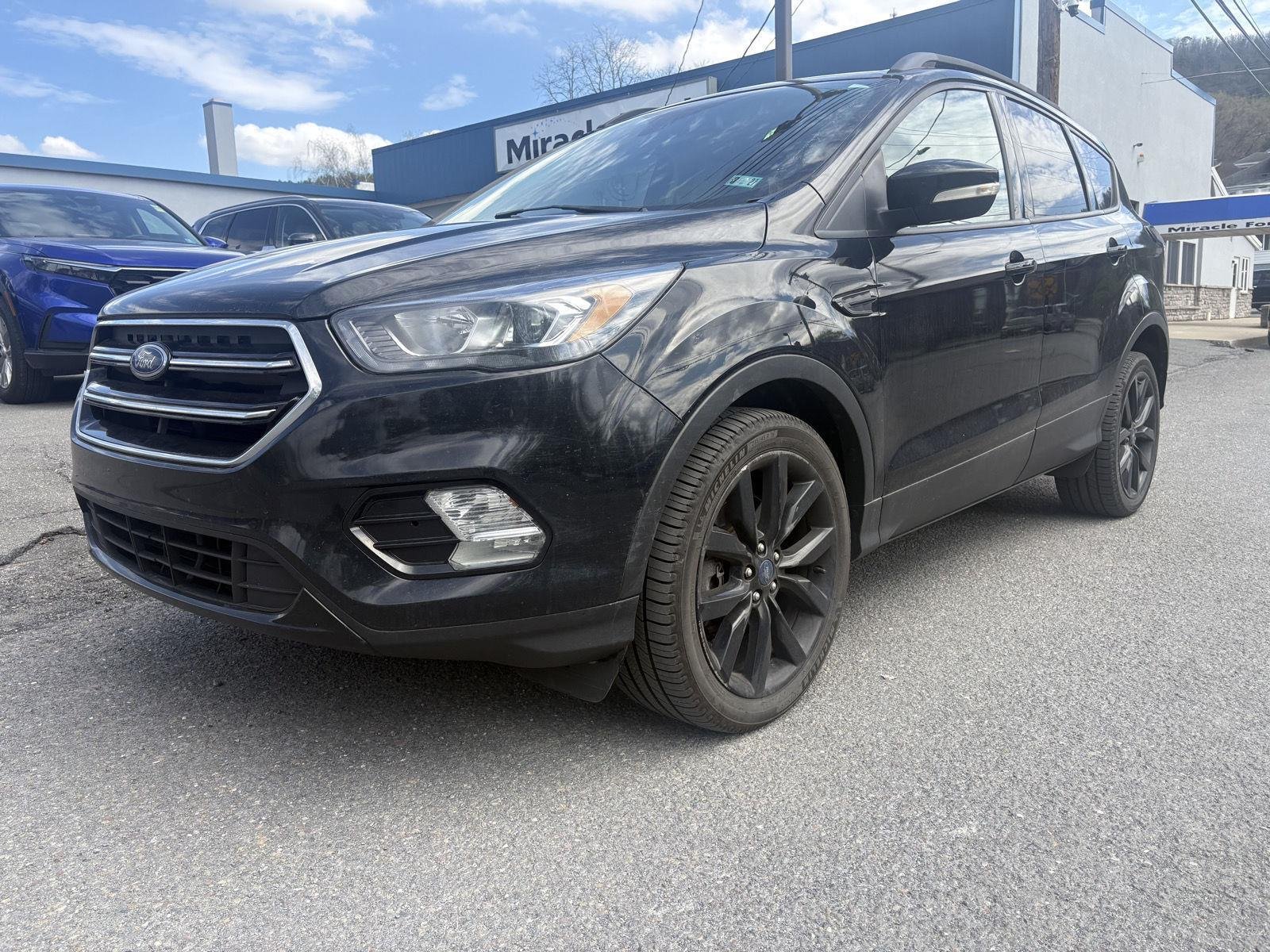 Used 2017 Ford Escape Titanium with VIN 1FMCU9J92HUD03588 for sale in Tamaqua, PA