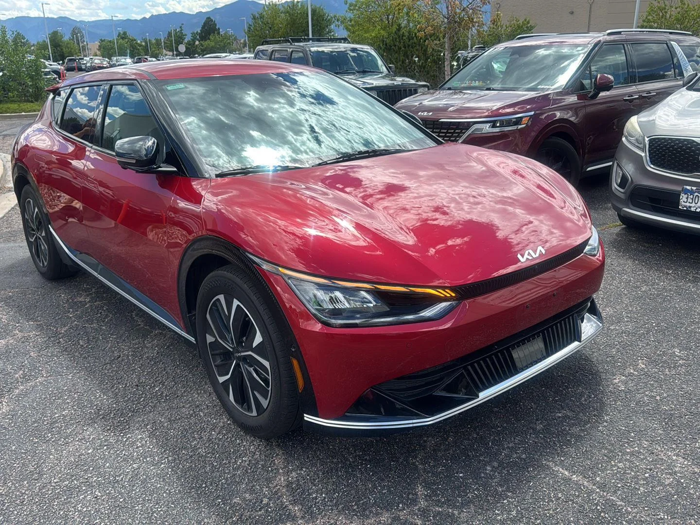 Used 2022 Kia EV6 Wind with VIN KNDC3DLCXN5058466 for sale in Colorado Springs, CO