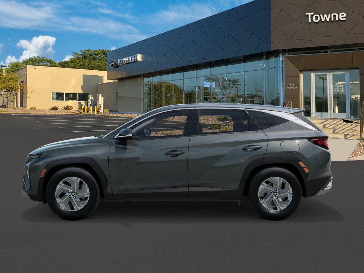 New 2026 Gray Hyundai Blue image 3