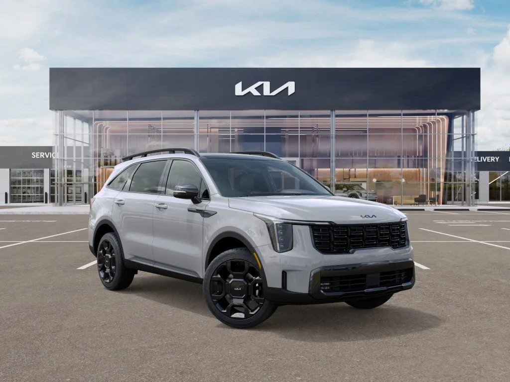 New 2026 Wolf Gray Kia X-Line EX image 8
