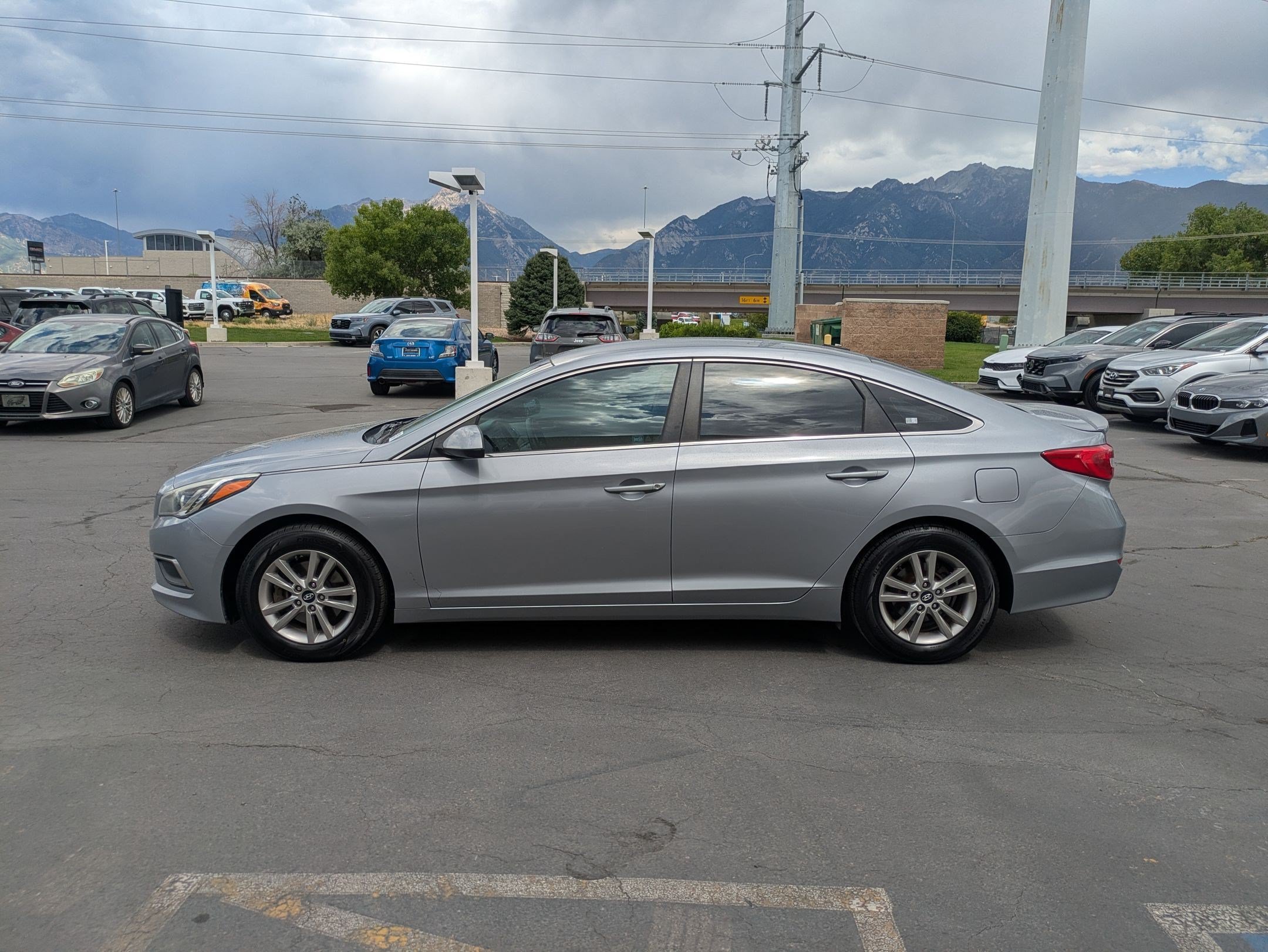 Used 2017 Hyundai Sonata Base with VIN 5NPE24AF6HH506683 for sale in Salt Lake City, UT