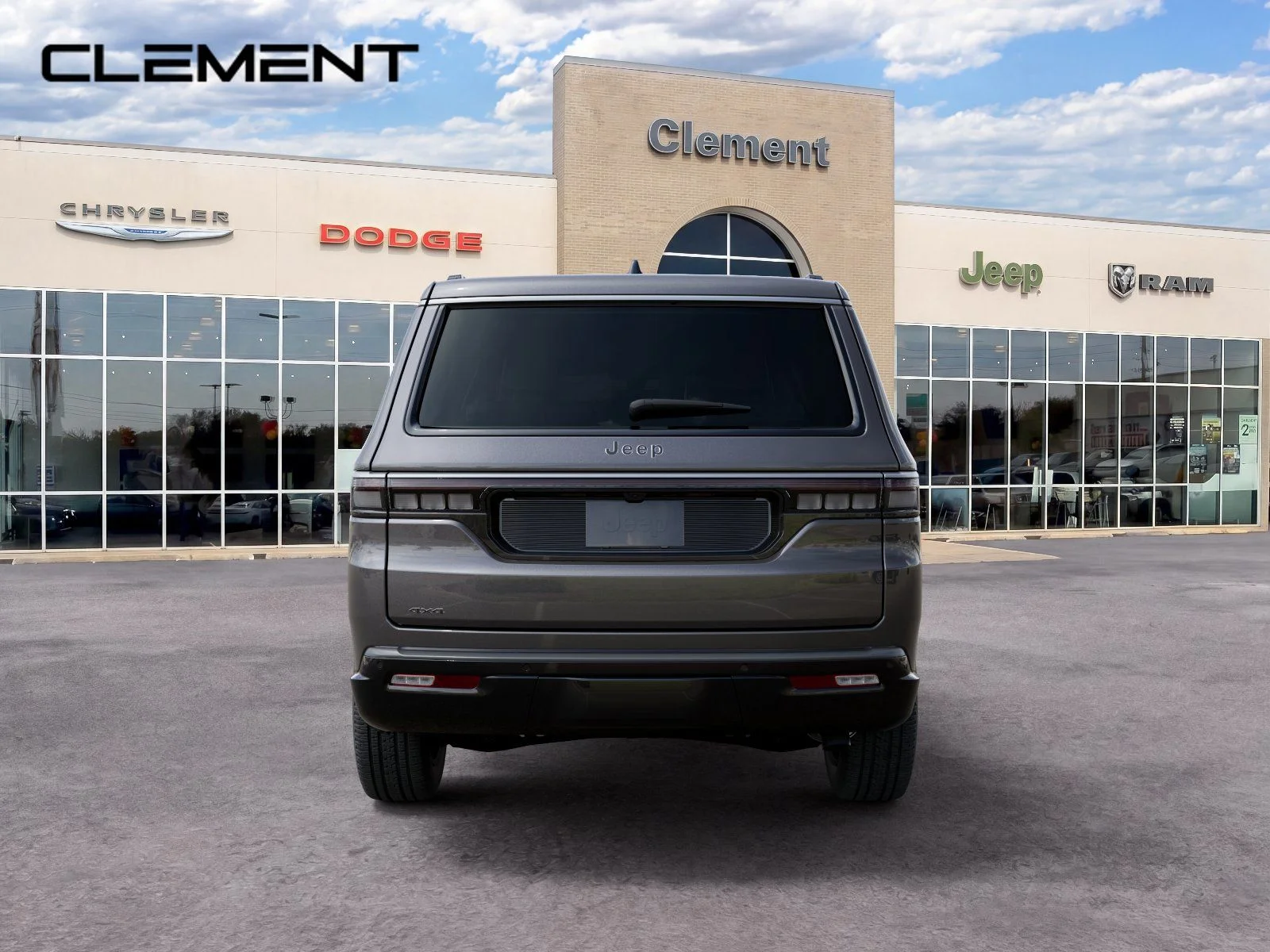 New 2026 Baltic-Gray Metallic Clear-Coat Exterior Paint Jeep  image 8