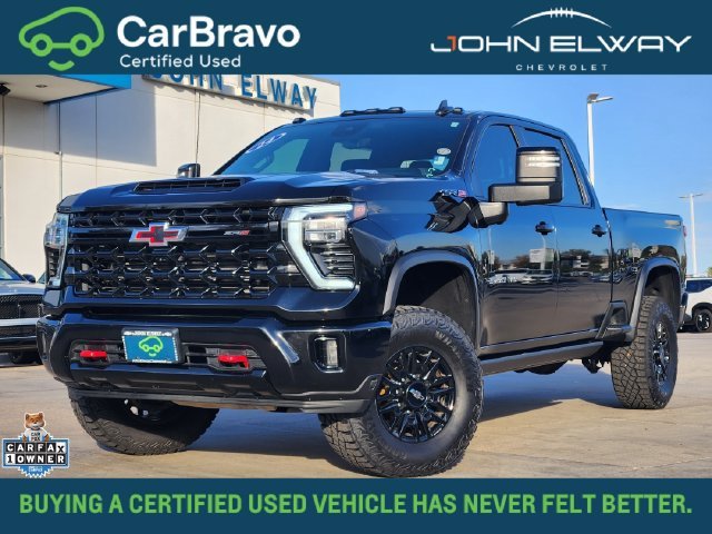 Certified Used 2024 Black Chevrolet ZR2 image 1