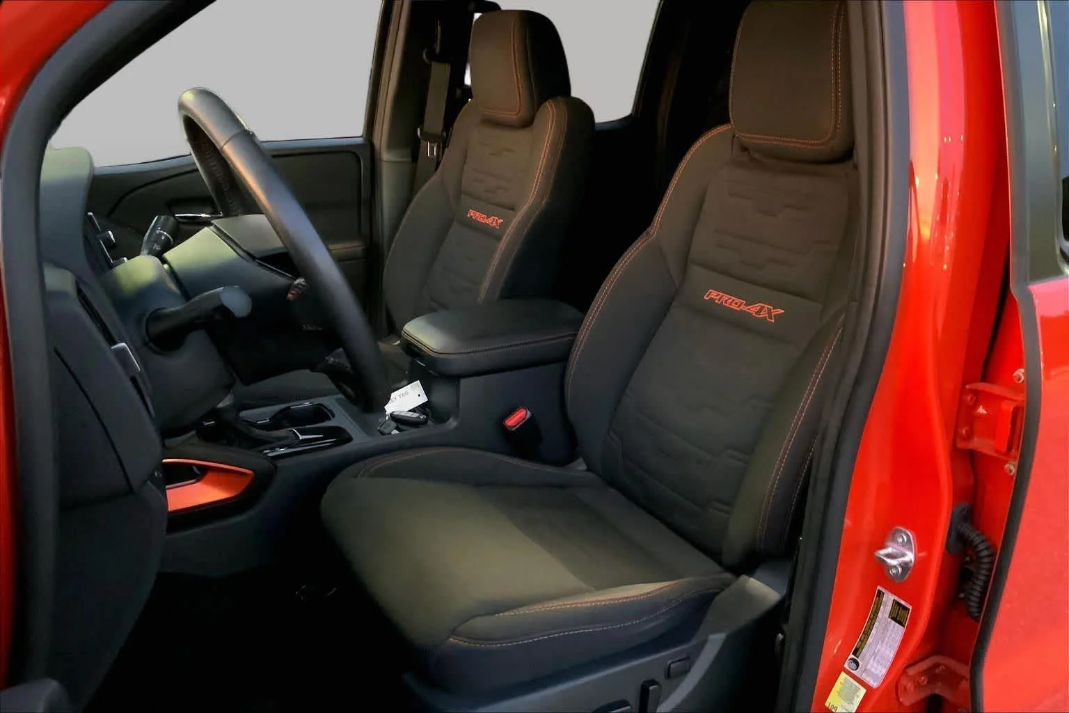 Used 2025 Afterburn Orange Nissan PRO-4X image 7