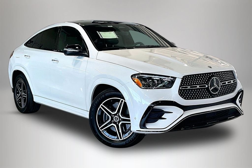 Certified Used 2026 White Mercedes-Benz GLE 450 Coupe image 1