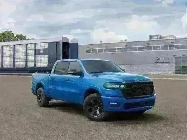 New 2026 Hydro Blue Pearl-Coat Exterior Paint RAM BIG HORN image 60