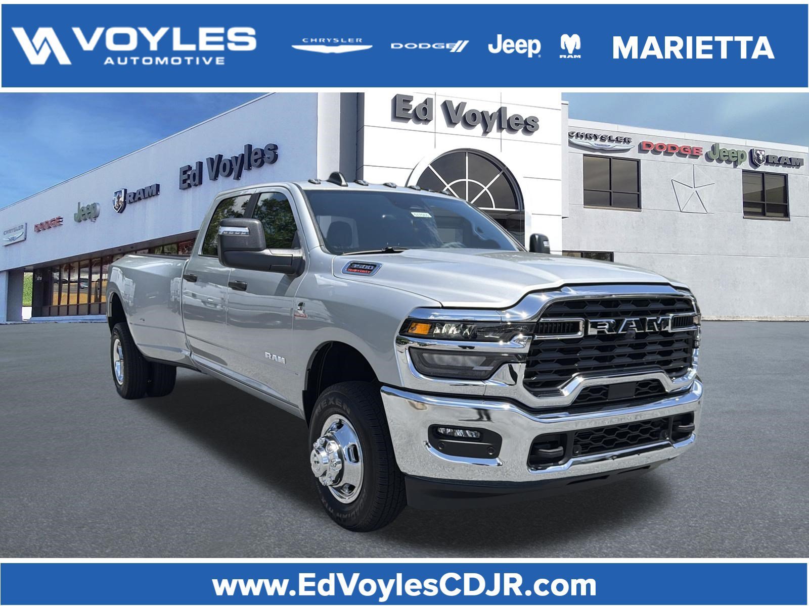 New 2026 Silver-Zynith Exterior Paint RAM Big Horn image 1