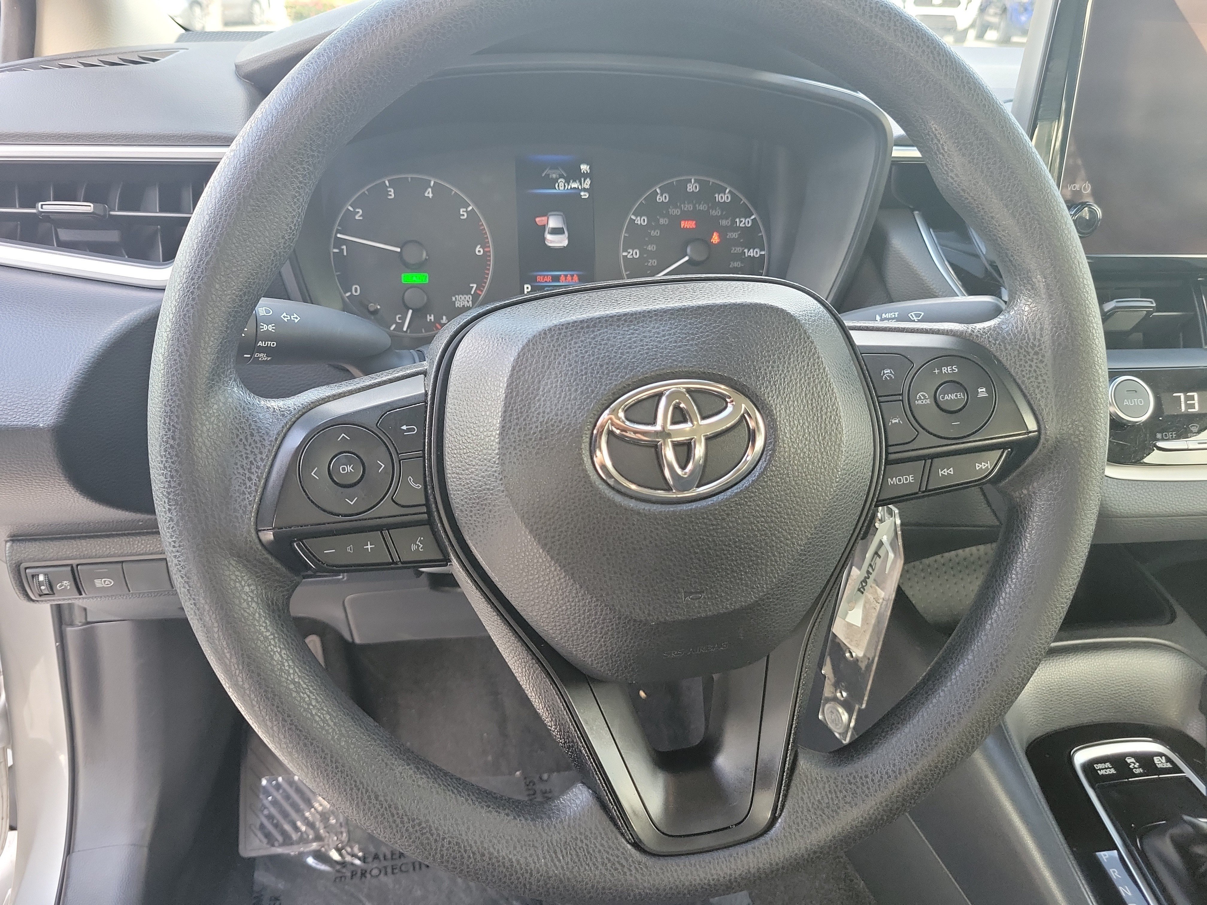 Used 2024 Classic Silver Metallic Toyota Hybrid LE image 27