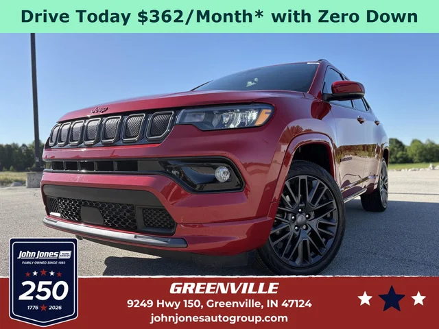 Pre-Owned 2022 Jeep Compass (RED) Edition Four Wheel Drive Sport Utility